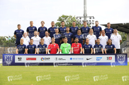 Fototermin beim Fußballverein SV Babelsberg 03 in Potsdam