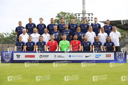 Fototermin beim Fußballverein SV Babelsberg 03 in Potsdam