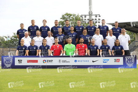 Fototermin beim Fußballverein SV Babelsberg 03 in Potsdam