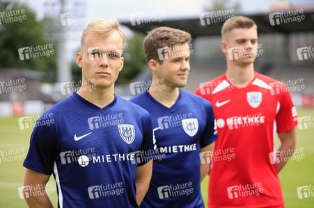 Fototermin beim Fußballverein SV Babelsberg 03 in Potsdam
