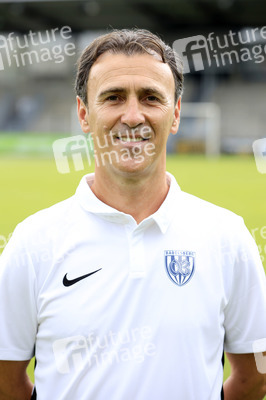 Fototermin beim Fußballverein SV Babelsberg 03 in Potsdam