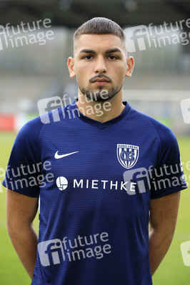 Fototermin beim Fußballverein SV Babelsberg 03 in Potsdam