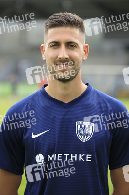 Fototermin beim Fußballverein SV Babelsberg 03 in Potsdam