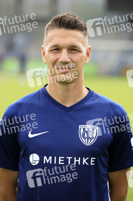 Fototermin beim Fußballverein SV Babelsberg 03 in Potsdam