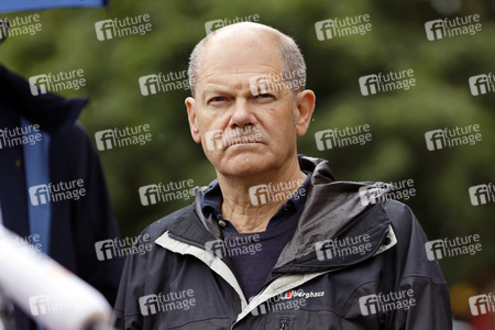 Armin Laschet und Olaf Scholz besuchen Stolberg