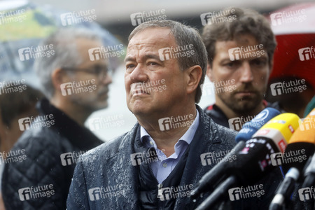 Armin Laschet und Olaf Scholz besuchen Stolberg