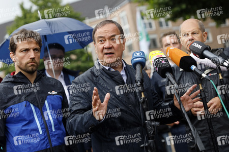 Armin Laschet und Olaf Scholz besuchen Stolberg