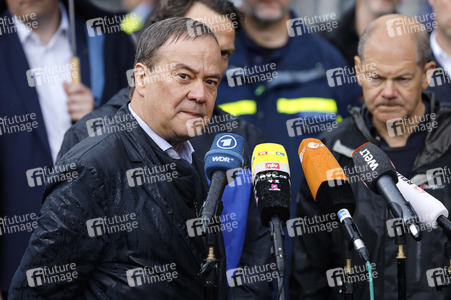 Armin Laschet und Olaf Scholz besuchen Stolberg