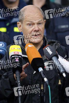 Armin Laschet und Olaf Scholz besuchen Stolberg