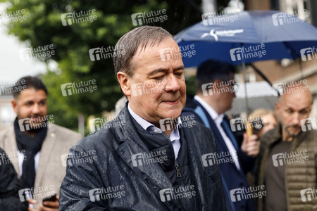 Armin Laschet und Olaf Scholz besuchen Stolberg