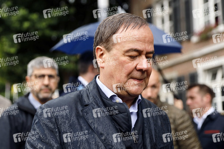 Armin Laschet und Olaf Scholz besuchen Stolberg