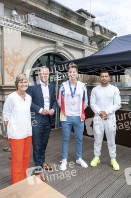 Begrüßung der Team Hamburg Olympia-Teilnehmer in Hamburg