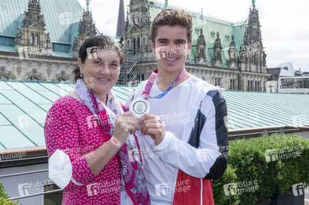 Begrüßung der Team Hamburg Olympia-Teilnehmer in Hamburg