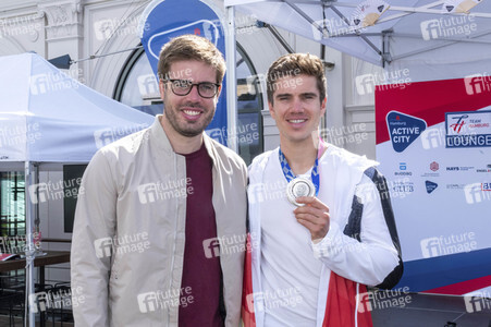 Begrüßung der Team Hamburg Olympia-Teilnehmer in Hamburg