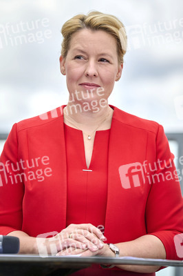 Wahlkampfveranstaltung mit Franziska Giffey in Berlin
