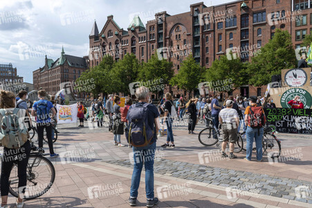Bündnisdemo zu Klimarassismus und Klimaflucht von Friday for Future in Hamburg