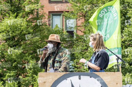 Bündnisdemo zu Klimarassismus und Klimaflucht von Friday for Future in Hamburg