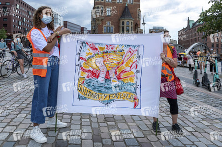 Bündnisdemo zu Klimarassismus und Klimaflucht von Friday for Future in Hamburg