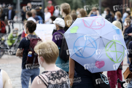Bündnisdemo zu Klimarassismus und Klimaflucht von Friday for Future in Hamburg