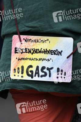 Bündnisdemo zu Klimarassismus und Klimaflucht von Friday for Future in Hamburg