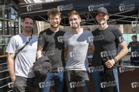 Begrüßung der Team Hamburg Olympia-Teilnehmer in Hamburg
