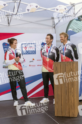 Begrüßung der Team Hamburg Olympia-Teilnehmer in Hamburg