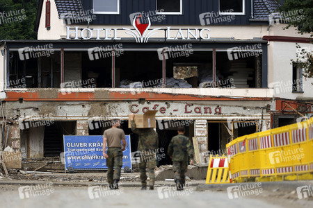Flutschäden in der Eifel