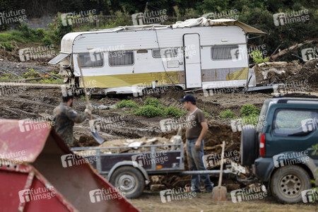 Flutschäden in der Eifel