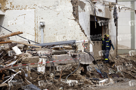 Flutschäden in der Eifel