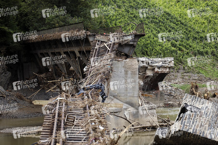 Flutschäden in der Eifel