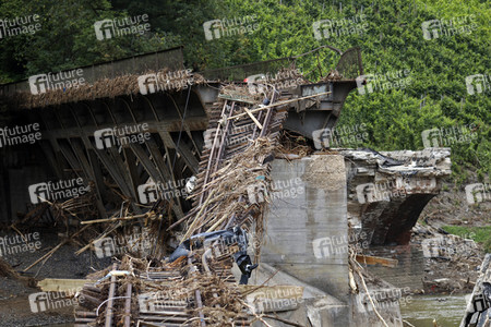 Flutschäden in der Eifel