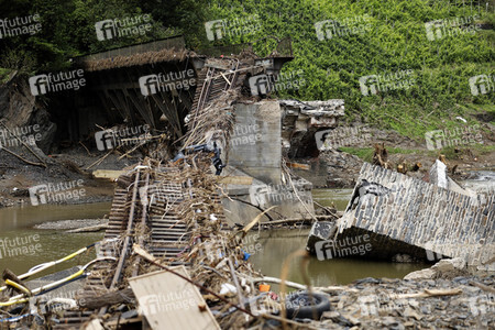 Flutschäden in der Eifel