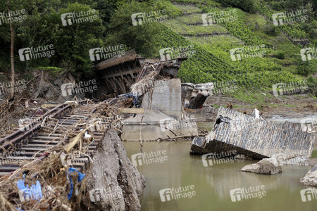 Flutschäden in der Eifel