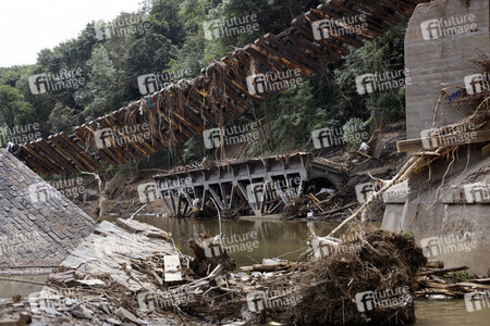 Flutschäden in der Eifel