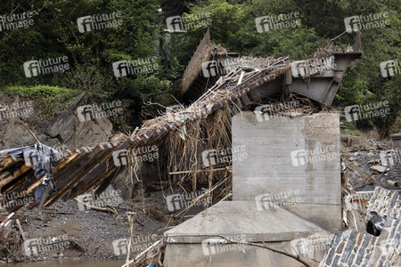 Flutschäden in der Eifel
