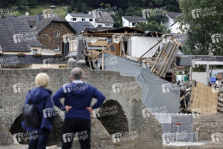 Flutschäden in der Eifel