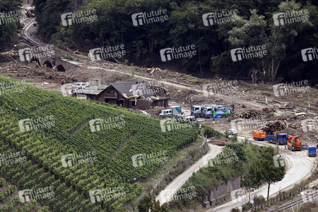 Flutschäden in der Eifel