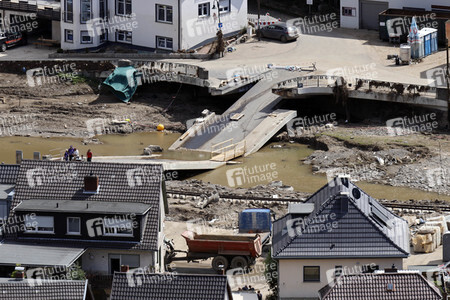 Flutschäden in der Eifel