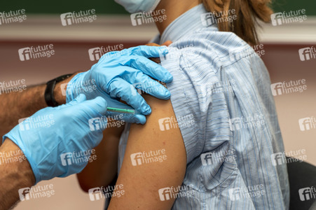 Impfaktion an der Universität Potsdam