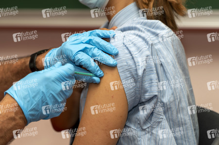 Impfaktion an der Universität Potsdam