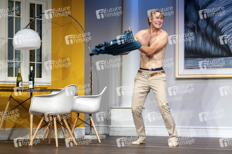 Theaterprobe 'Schuhe Taschen Männer' in Hamburg