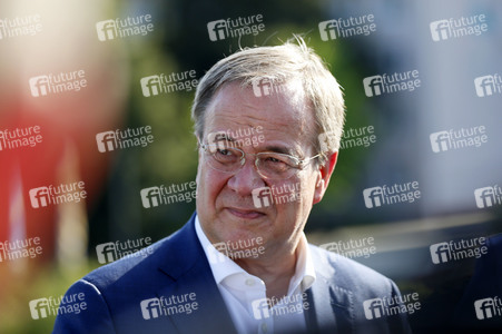 Besuch von Kanlzerkandidat Armin Laschet in Frankfurt (Oder)