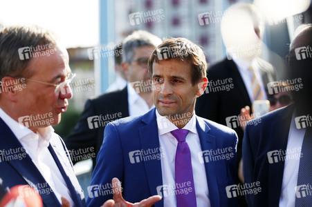 Besuch von Kanlzerkandidat Armin Laschet in Frankfurt (Oder)