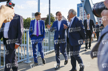 Besuch von Kanlzerkandidat Armin Laschet in Frankfurt (Oder)