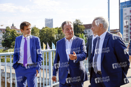 Besuch von Kanlzerkandidat Armin Laschet in Frankfurt (Oder)