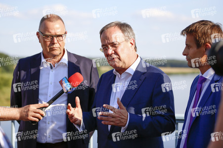 Besuch von Kanlzerkandidat Armin Laschet in Frankfurt (Oder)