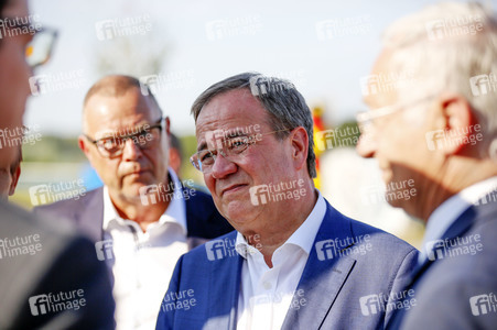 Besuch von Kanlzerkandidat Armin Laschet in Frankfurt (Oder)