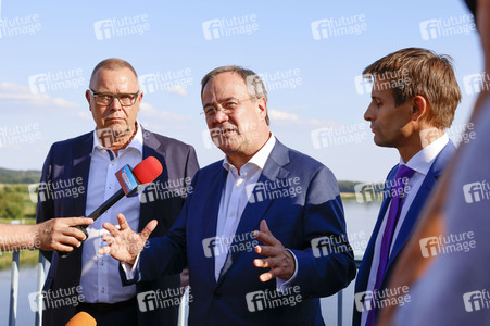 Besuch von Kanlzerkandidat Armin Laschet in Frankfurt (Oder)