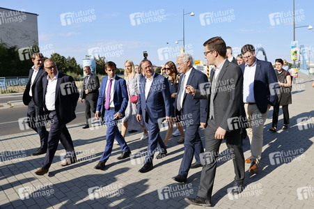 Besuch von Kanlzerkandidat Armin Laschet in Frankfurt (Oder)