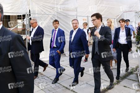 Besuch von Kanlzerkandidat Armin Laschet in Frankfurt (Oder)